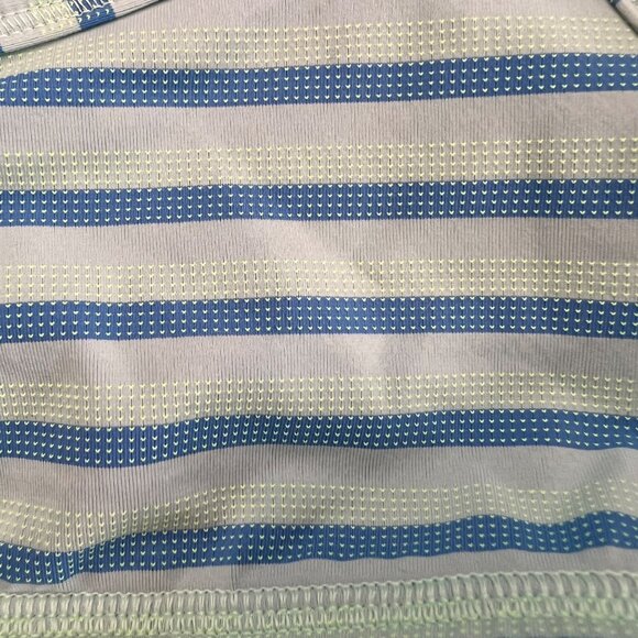 Ivivva Racerback Striped Athletic Bra 12 - Picture 4 of 4